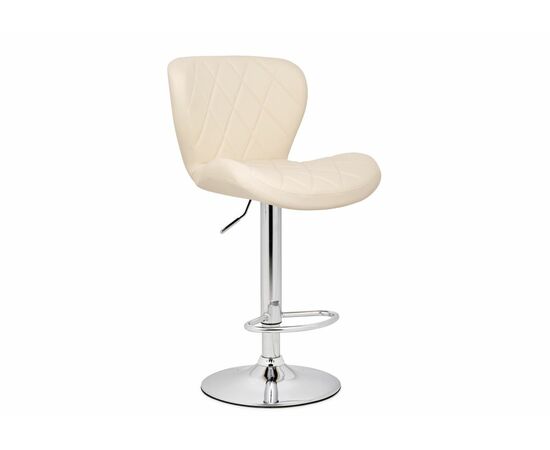 Барный стул Porch светло-бежевый / хром | Интернет магазин мебели и декора LifeDekor