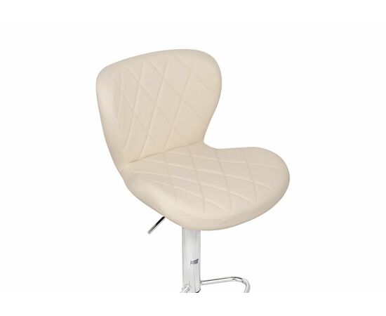 Барный стул Porch светло-бежевый / хром, изображение 5 | Интернет магазин мебели и декора LifeDekor