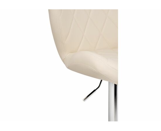 Барный стул Porch светло-бежевый / хром, изображение 6 | Интернет магазин мебели и декора LifeDekor
