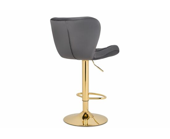 Барный стул Porch темно-серый / золотой, изображение 4 | Интернет магазин мебели и декора LifeDekor