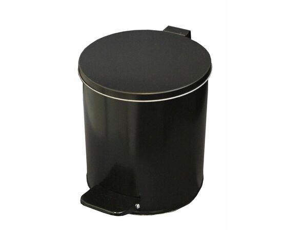 Ведро с педалью 7 литров (чёрный) | Интернет магазин мебели и декора LifeDekor