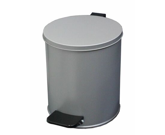 Ведро с педалью 7 литров (серый) | Интернет магазин мебели и декора LifeDekor