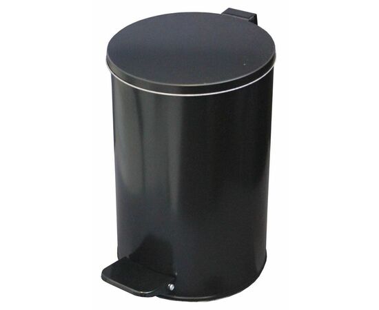 Ведро с педалью 10 литров (черный) | Интернет магазин мебели и декора LifeDekor