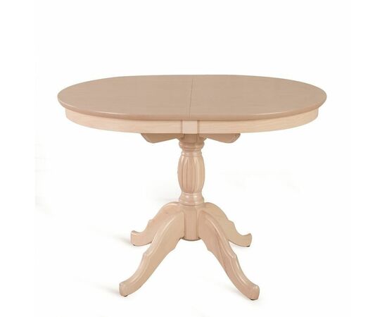 Стол обеденный Лилия-0110 (беленый дуб) | Интернет магазин мебели и декора LifeDekor