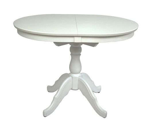 Стол обеденный Овальный-0110 (белая эмаль) | Интернет магазин мебели и декора LifeDekor