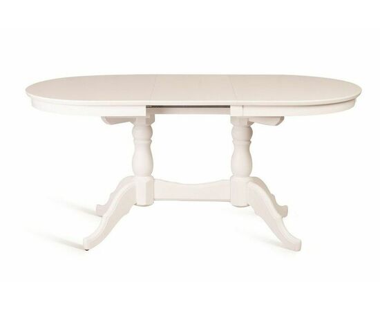 Стол обеденный Овальный-1300 (белая эмаль), изображение 2 | Интернет магазин мебели и декора LifeDekor
