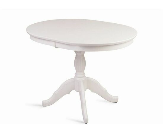 Стол обеденный Лилия-0110 (белая эмаль), изображение 3 | Интернет магазин мебели и декора LifeDekor