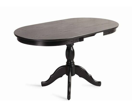 Стол обеденный овальный Лилия-0110 110(145)х80х76 (венге), изображение 4 | Интернет магазин мебели и декора LifeDekor