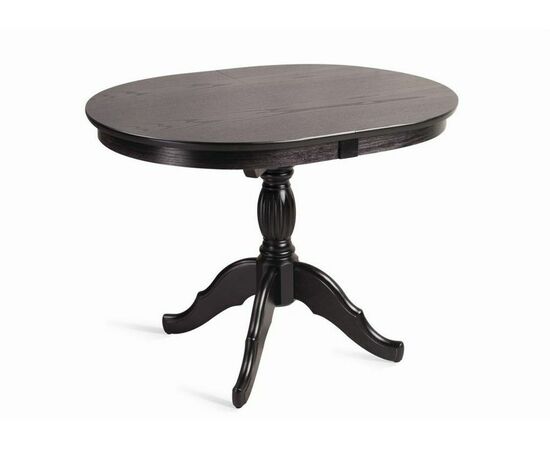 Стол обеденный овальный Лилия-0110 110(145)х80х76 (венге), изображение 3 | Интернет магазин мебели и декора LifeDekor