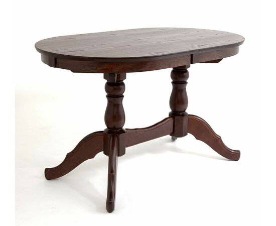 Стол обеденный Овальный-1300 (темный тон) | Интернет магазин мебели и декора LifeDekor