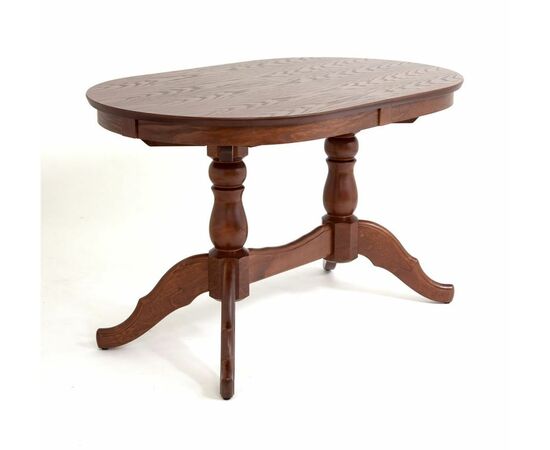 Стол обеденный Овальный-1300 (средний тон) | Интернет магазин мебели и декора LifeDekor