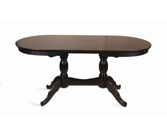 Стол обеденный овальный раздвижной Лилия-1300 (венге), изображение 4 | Интернет магазин мебели и декора LifeDekor