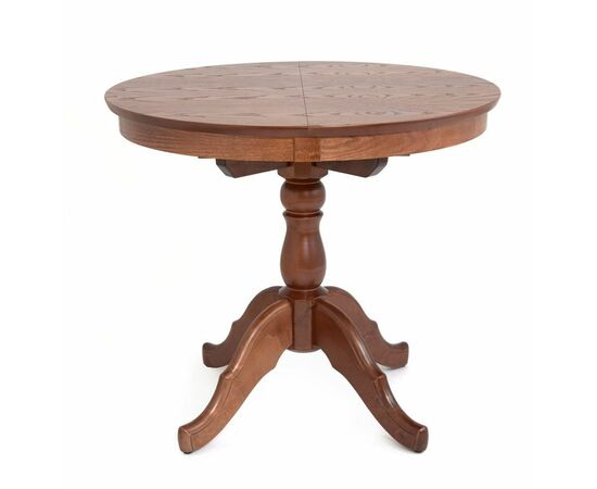 Стол обеденный Круглый-0090 (средний тон) | Интернет магазин мебели и декора LifeDekor