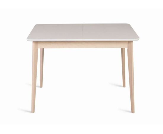 Стол обеденный Рэй-1030 (беленый дуб / белая эмаль) Прямоугольный | Интернет магазин мебели и декора LifeDekor