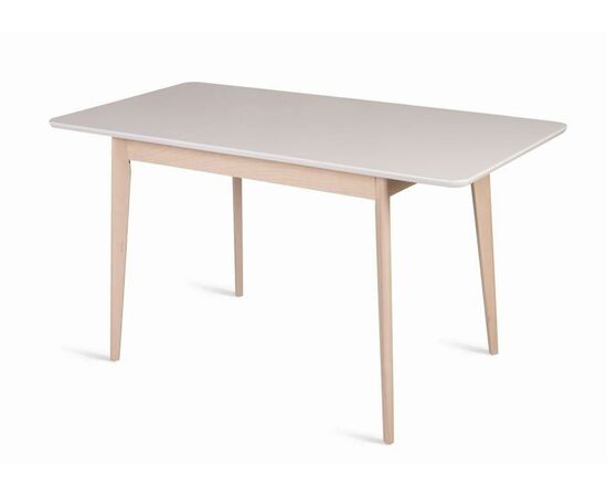 Стол прямоугольный Рэй-1200 (беленый дуб / белая эмаль), изображение 2 | Интернет магазин мебели и декора LifeDekor