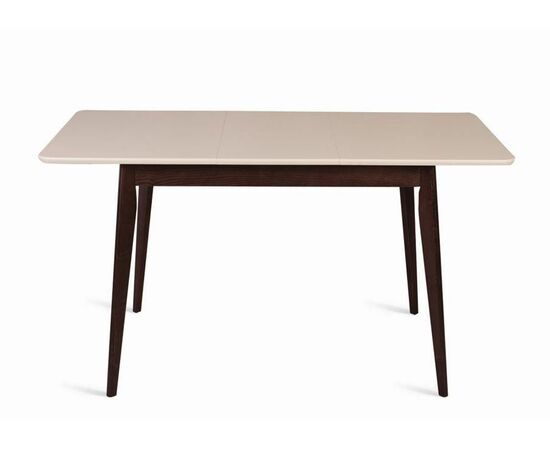 Стол обеденный прямоугольный Рэй-1200 (темный тон / слоновая кость 9001) | Интернет магазин мебели и декора LifeDekor