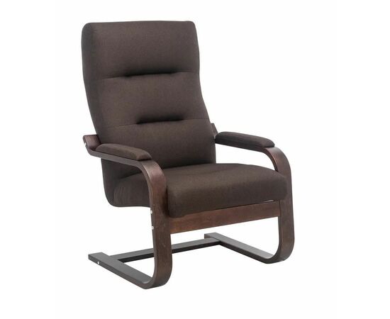 Кресло Оскар (Орех текстура/ткань Малмо 28) | Интернет магазин мебели и декора LifeDekor