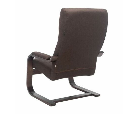 Кресло Оскар (Орех текстура/ткань Малмо 28), изображение 3 | Интернет магазин мебели и декора LifeDekor