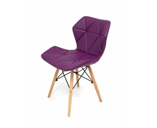 Стул S-879MT (PU PURPLE 1010), изображение 2 | Интернет магазин мебели и декора LifeDekor
