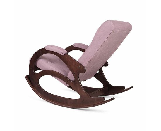 Кресло-качалка К-5 (темный тон / 08 - розовый), изображение 4 | Интернет магазин мебели и декора LifeDekor