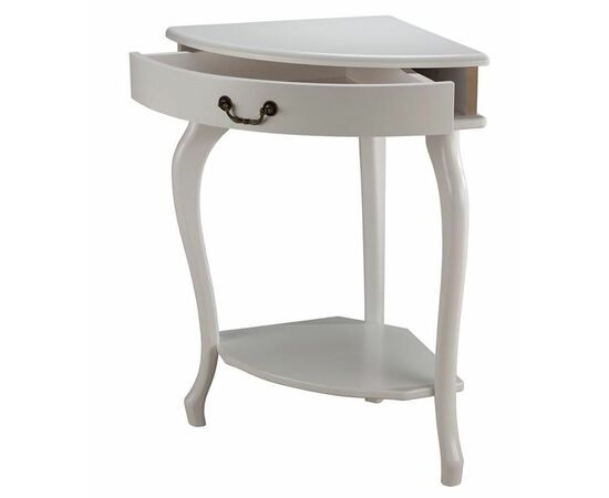 Консоль угловая "Элегант" (молочный дуб) Вис | Интернет магазин мебели и декора LifeDekor