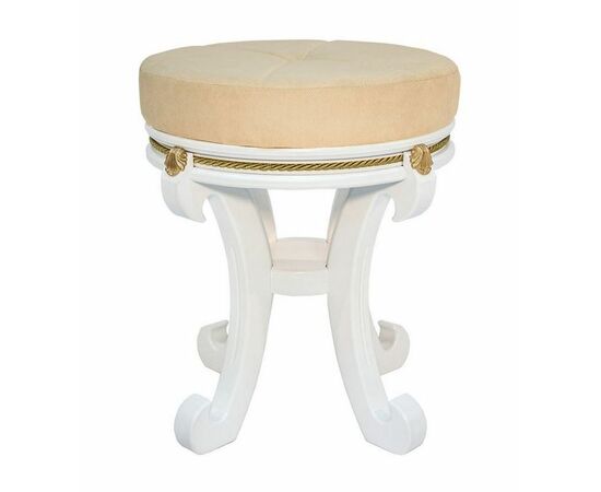 Банкетка "Глория" (молочный дуб/Verona Vanila) Вис | Интернет магазин мебели и декора LifeDekor