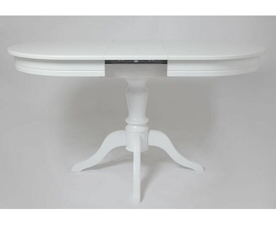Стол обеденный овальный раздвижной Ларго Белый, изображение 2 | Интернет магазин мебели и декора LifeDekor