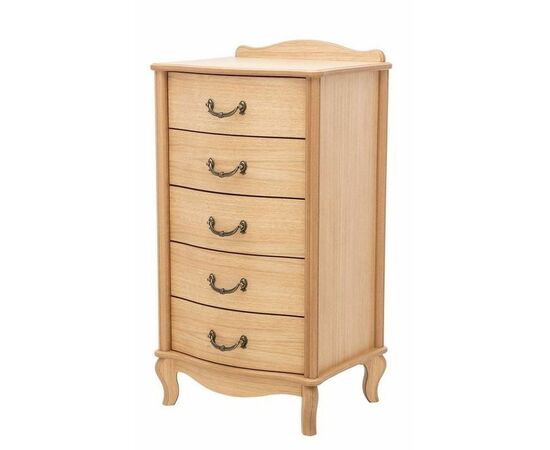 Комод "Джульетта" узкий 5 ящ.(светлый дуб) Вис | Интернет магазин мебели и декора LifeDekor