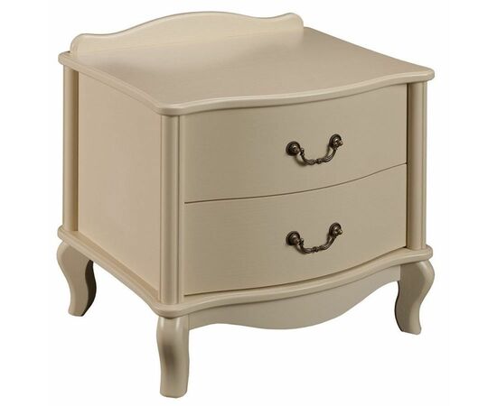 Тумбочка прикроватная "Джульетта" 2 ящ. (дуб шампань) Вис | Интернет магазин мебели и декора LifeDekor