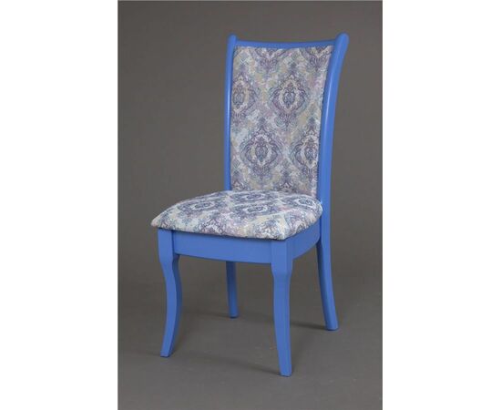 Стул Визит-1 (цвет Лаванда/ массив/гобелен Дамаск бело-голубой 3) | Интернет магазин мебели и декора LifeDekor