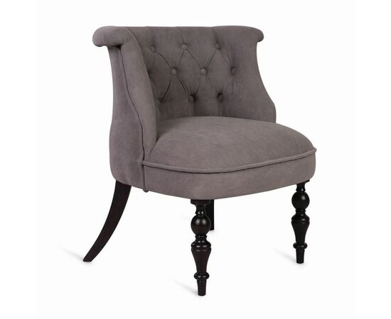 Кресло Бархат (венге / RS15 - серый), изображение 3 | Интернет магазин мебели и декора LifeDekor