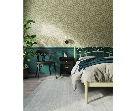 Кровать Глэдис без изножья (140х200/ноги металл/цвет Бежевый), изображение 2 | Интернет магазин мебели и декора LifeDekor