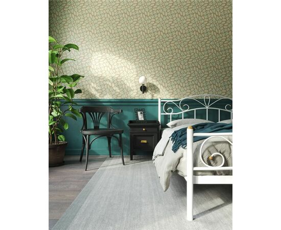 Кровать с изножьем Глэдис  (160х200/ноги металл/цвет Белый), изображение 2 | Интернет магазин мебели и декора LifeDekor