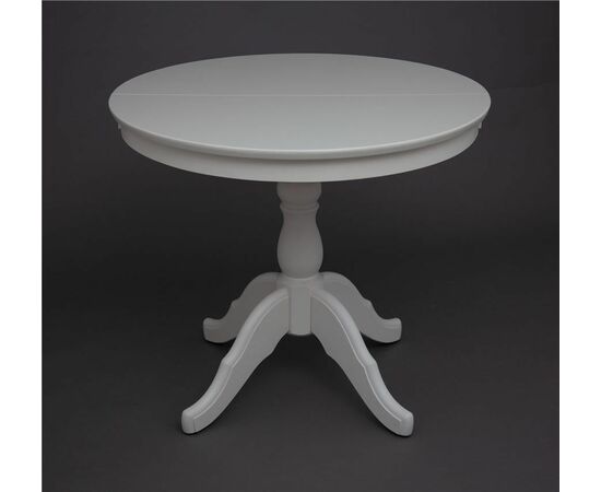 Стол обеденный Круглый-0090 (слоновая кость 9001) | Интернет магазин мебели и декора LifeDekor