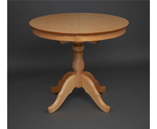 Стол обеденный Круглый-0090 (светлый тон) | Интернет магазин мебели и декора LifeDekor