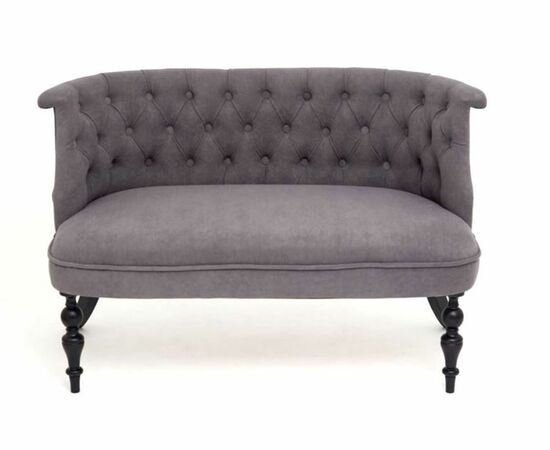 Диван Бархат (венге / RS15 - серый) | Интернет магазин мебели и декора LifeDekor