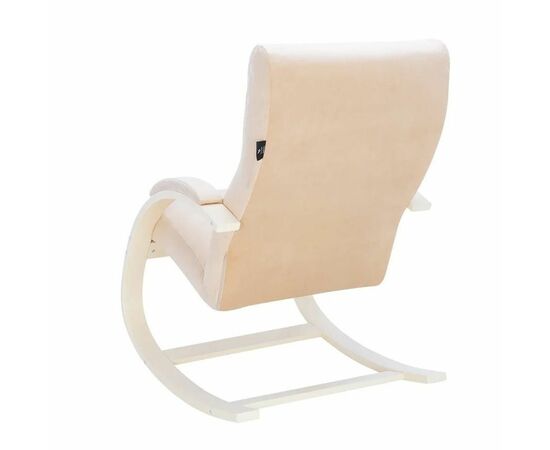 Кресло-качалка Милано  (Слоновая кость/ткань V18), изображение 2 | Интернет магазин мебели и декора LifeDekor