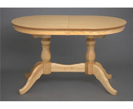 Стол обеденный Овальный-1300 (светлый тон) | Интернет магазин мебели и декора LifeDekor