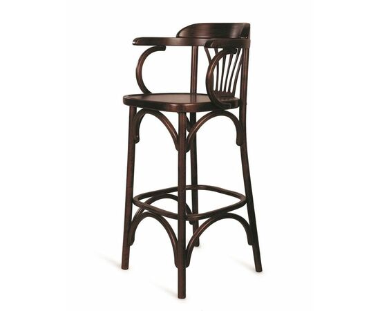 Стул барный 750 Венский твердый (темный тон), изображение 3 | Интернет магазин мебели и декора LifeDekor