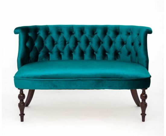 Диван Бархат (темный тон / 23 - изумрудный) | Интернет магазин мебели и декора LifeDekor