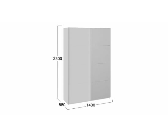 Шкаф-купе 2-х дверный «Траст», изображение 2 | Интернет магазин мебели и декора LifeDekor