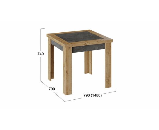 Стол раздвижной «Хьюстон» тип 3, изображение 2 | Интернет магазин мебели и декора LifeDekor