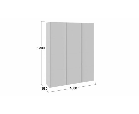 Шкаф-купе 3-х дверный «Траст», изображение 2 | Интернет магазин мебели и декора LifeDekor