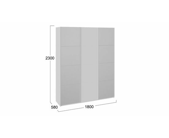 Шкаф-купе 3-х дверный «Траст», изображение 2 | Интернет магазин мебели и декора LifeDekor