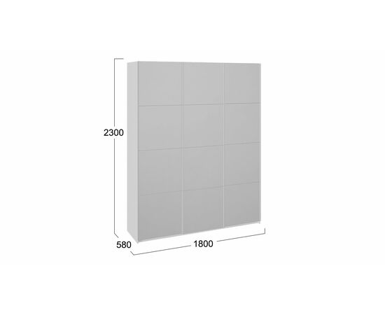 Шкаф-купе 3-х дверный «Траст», изображение 2 | Интернет магазин мебели и декора LifeDekor