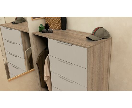 Комод комбинированный «Нуар» тип 1, изображение 6 | Интернет магазин мебели и декора LifeDekor