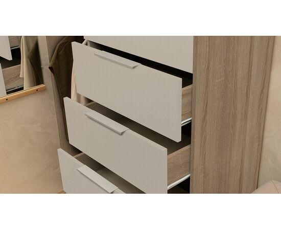 Комод комбинированный «Нуар» тип 1, изображение 7 | Интернет магазин мебели и декора LifeDekor