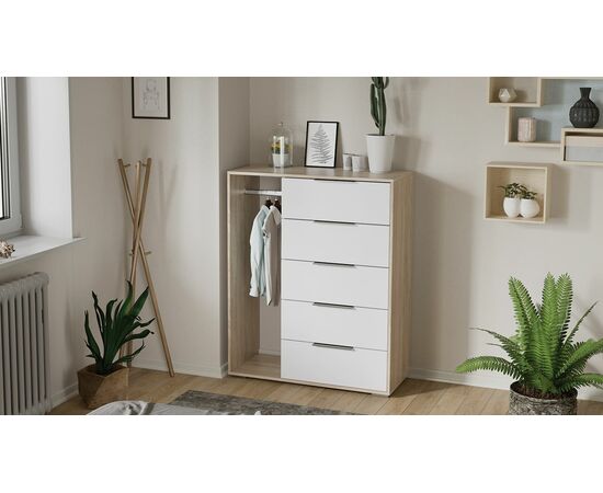 Комод комбинированный «Нуар» тип 1 | Интернет магазин мебели и декора LifeDekor