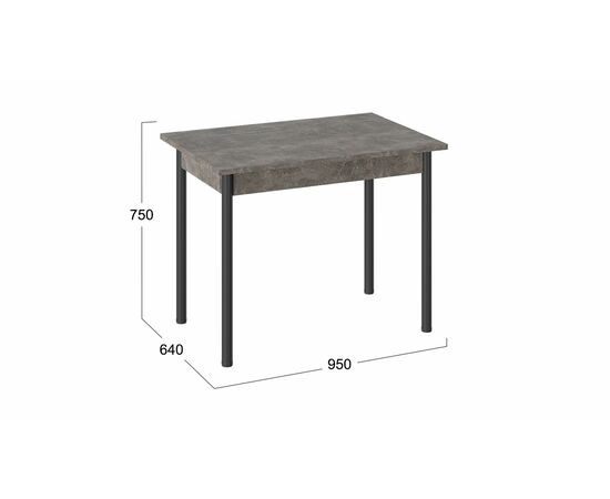 Стол «Родос» Тип 1 с опорой d40, изображение 2 | Интернет магазин мебели и декора LifeDekor