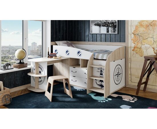 Кровать комбинированная «Немо» | Интернет магазин мебели и декора LifeDekor